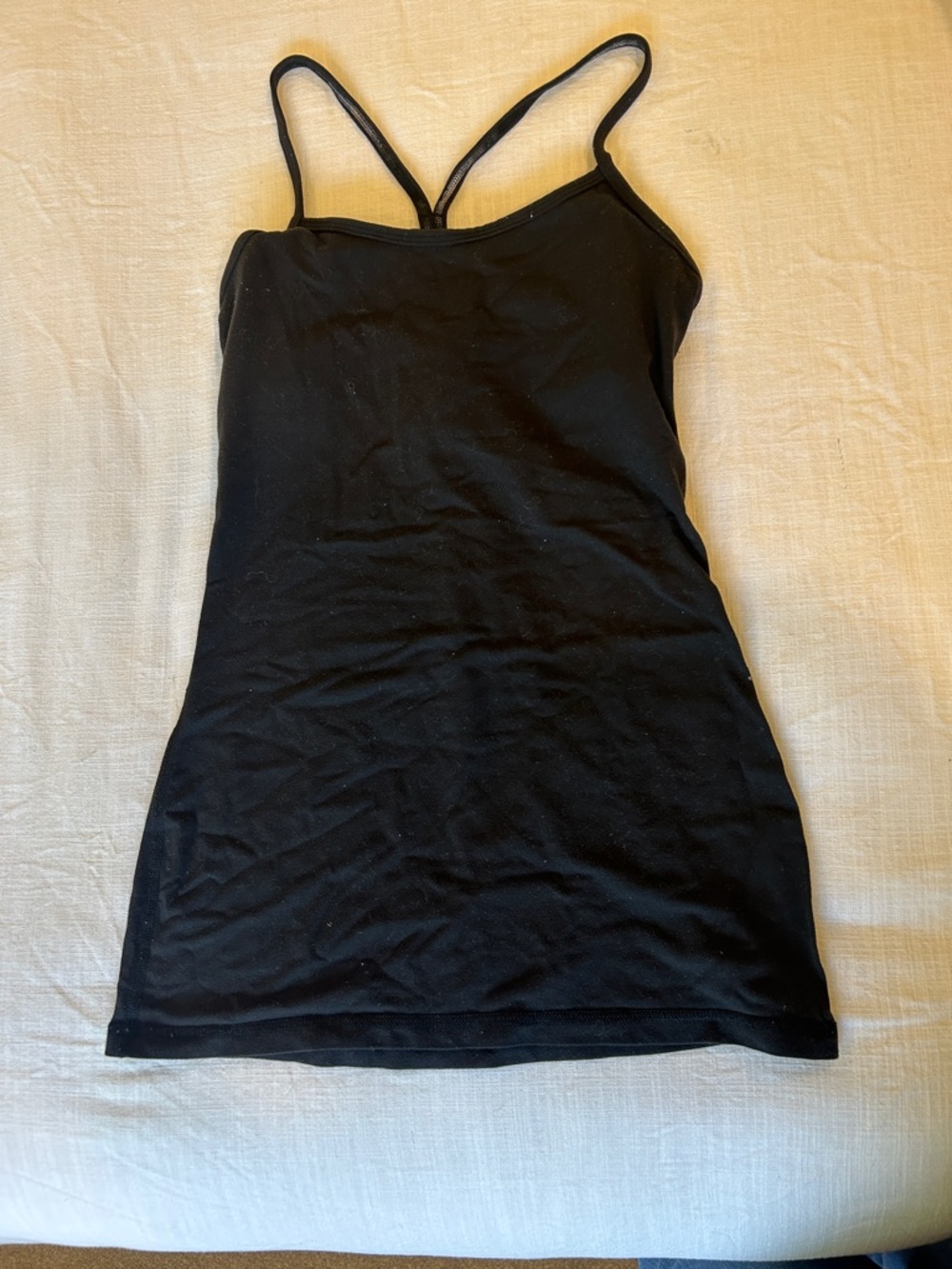 Black Spaghetti-Strap Tank Lululemon